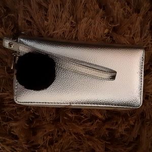 Rue21 Shiny wristlet wallet